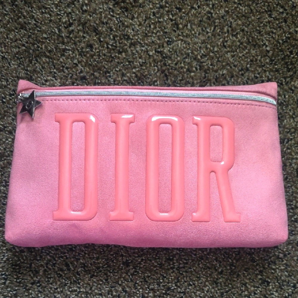 Dior Pink Cosmetic Pouch